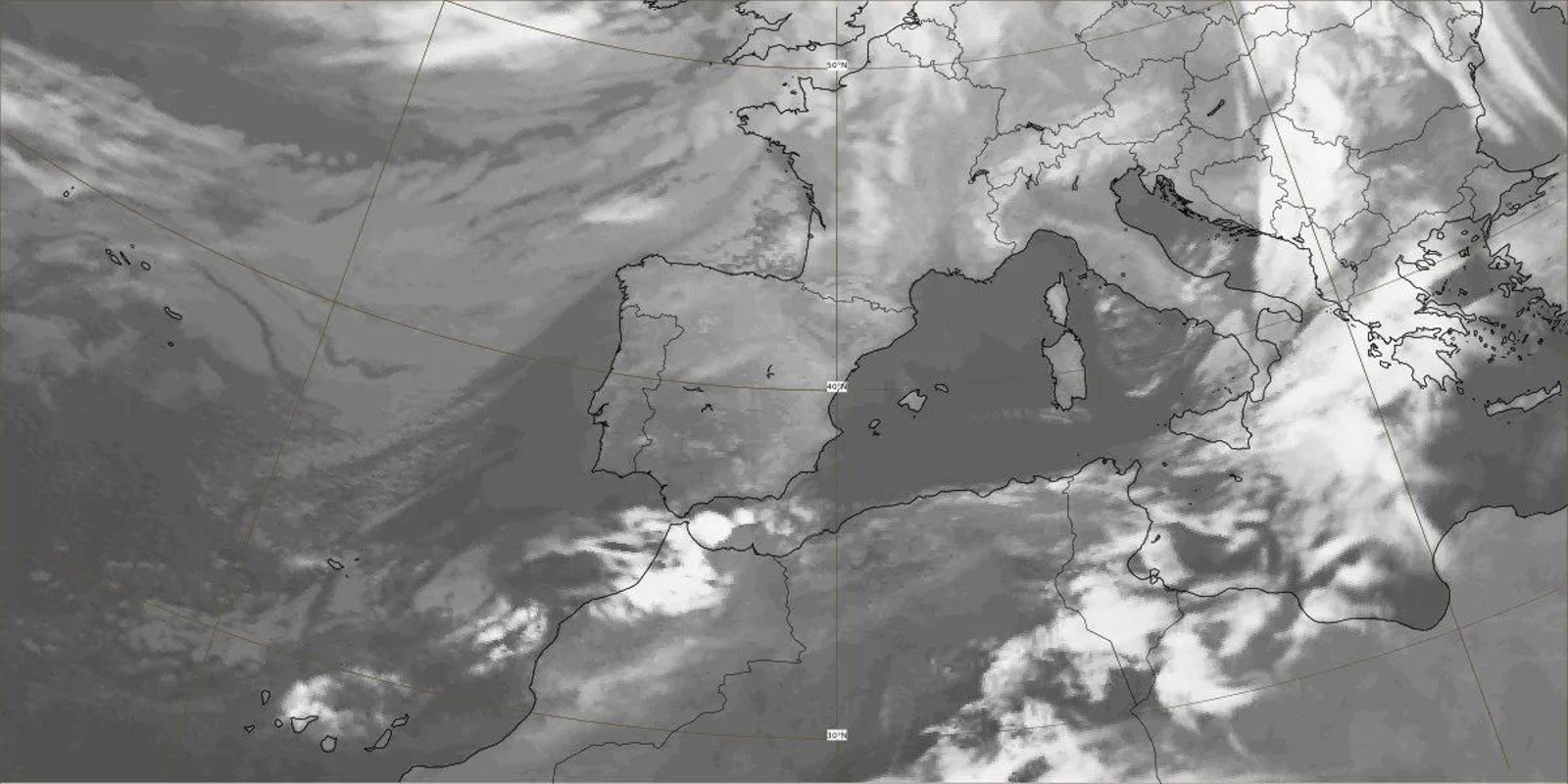 La DANA actual marcará el devenir de la situación atmosférica para la Semana Santa.