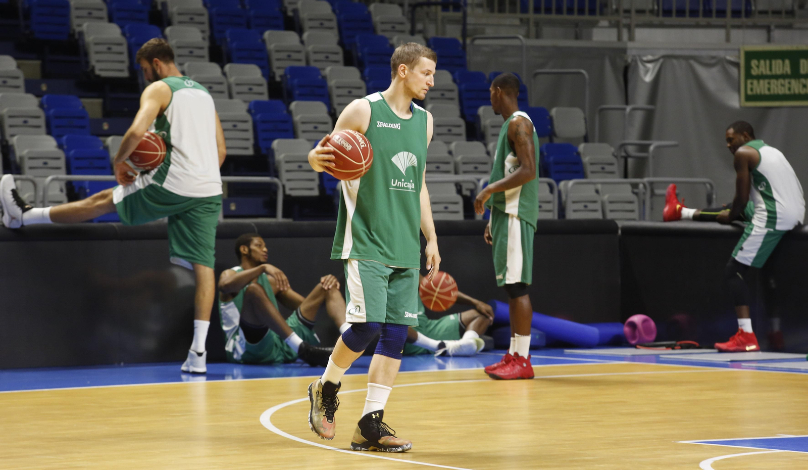 Los cinco años de Adam Waczynski en el Unicaja, en fotos