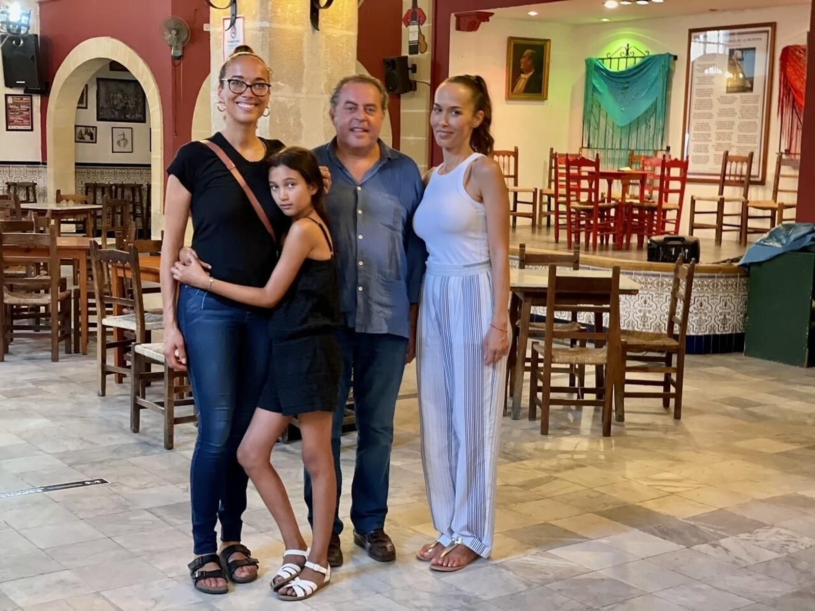 La familia Chaplin, en el Centro Cultural Don Antonio Chacón