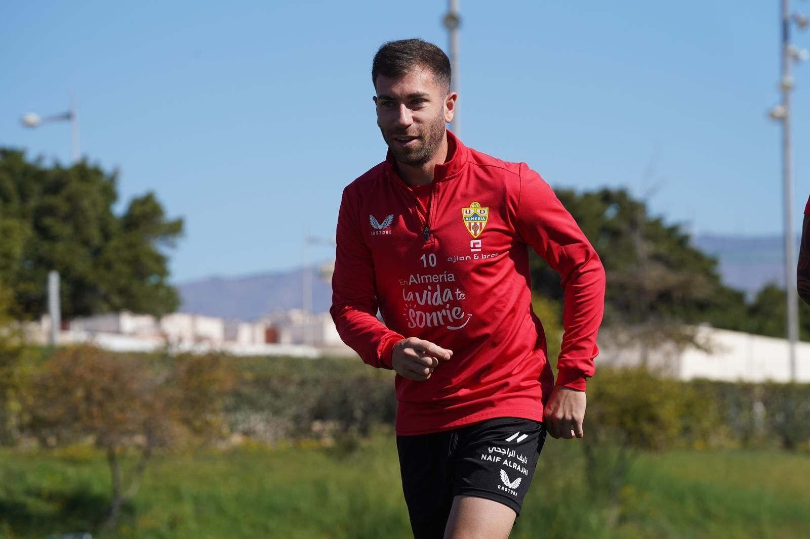 Embarba viene de ver portería ante el Elche en la última jornada