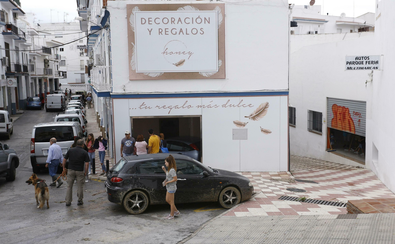 Los daños de la tormenta en Alhaurín el Grande