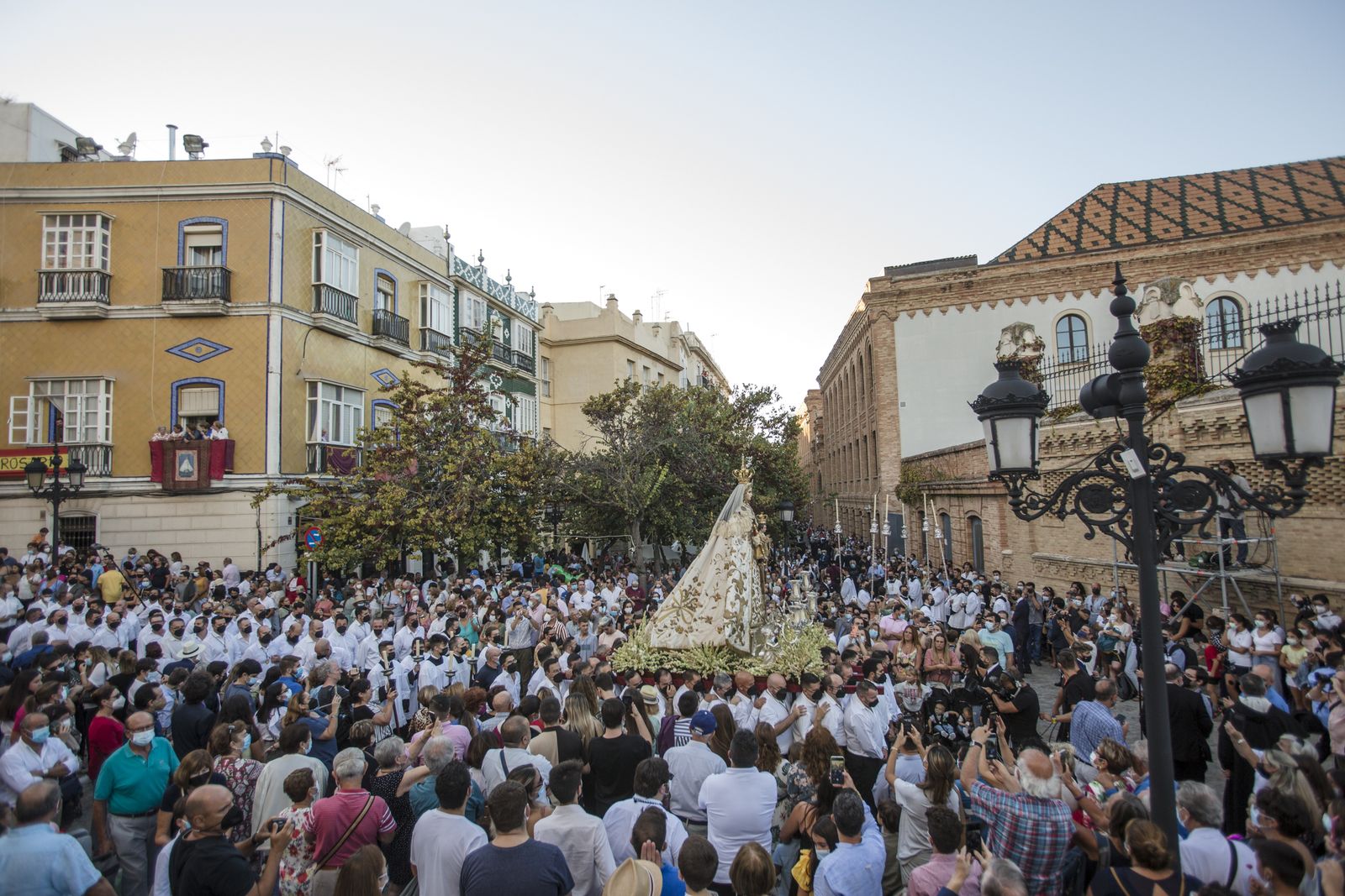 Las imágenes de la procesión de la Virgen del Rosario