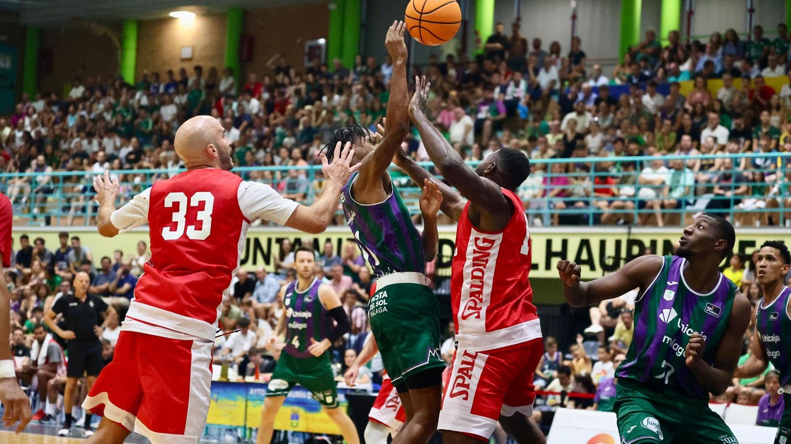 El Unicaja - Mónaco, en fotos