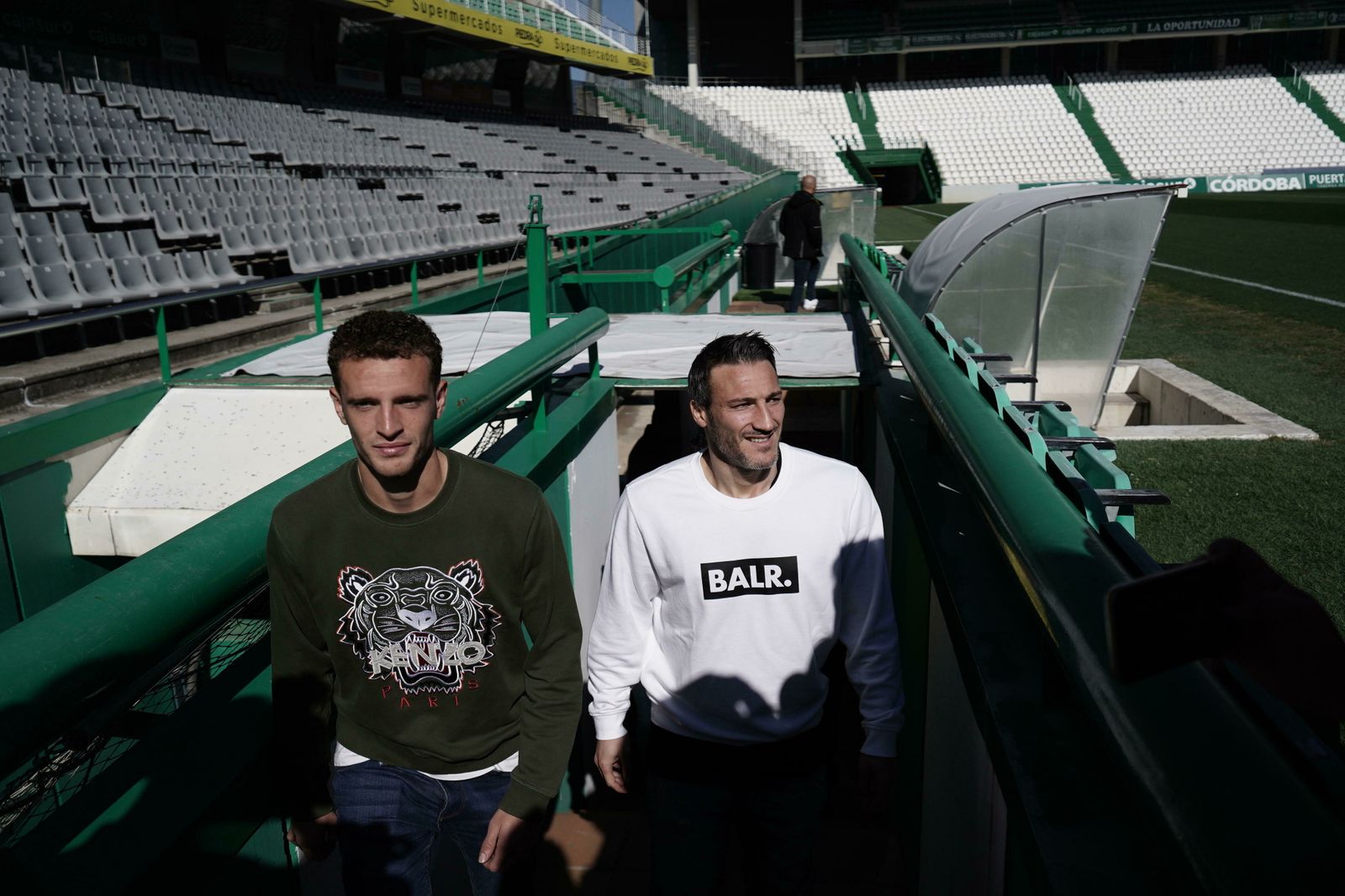 Las fotos de la presentación de Piovaccari y Jordi Tur con el Córdoba CF