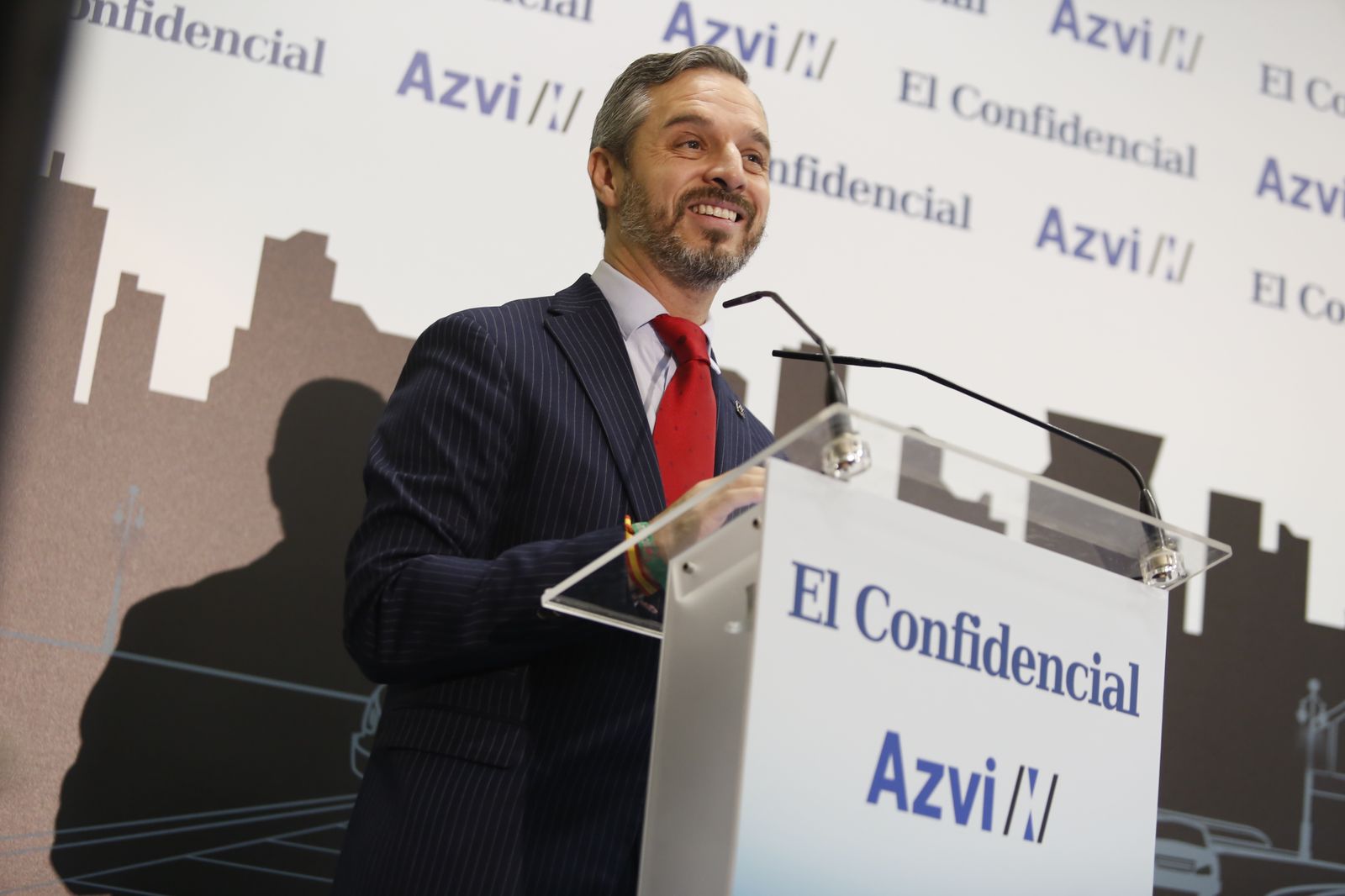 El consejero de Hacienda, Industria y Energía, Juan Bravo, este miércoles en Gaesco.