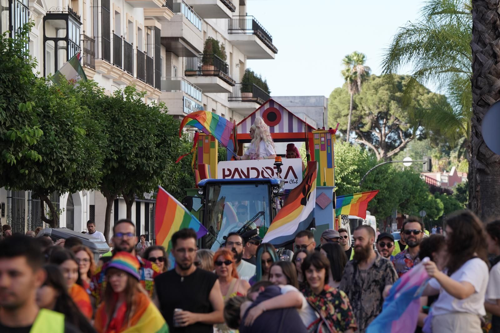 Manifestación por el Orgullo 2024 en Jerez