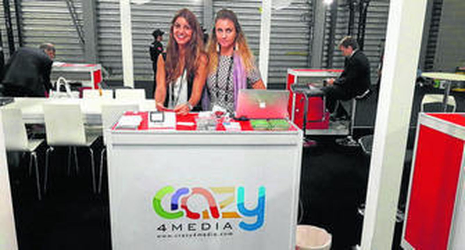 Stand de Crazy4Media en el MWC de Shanghái.