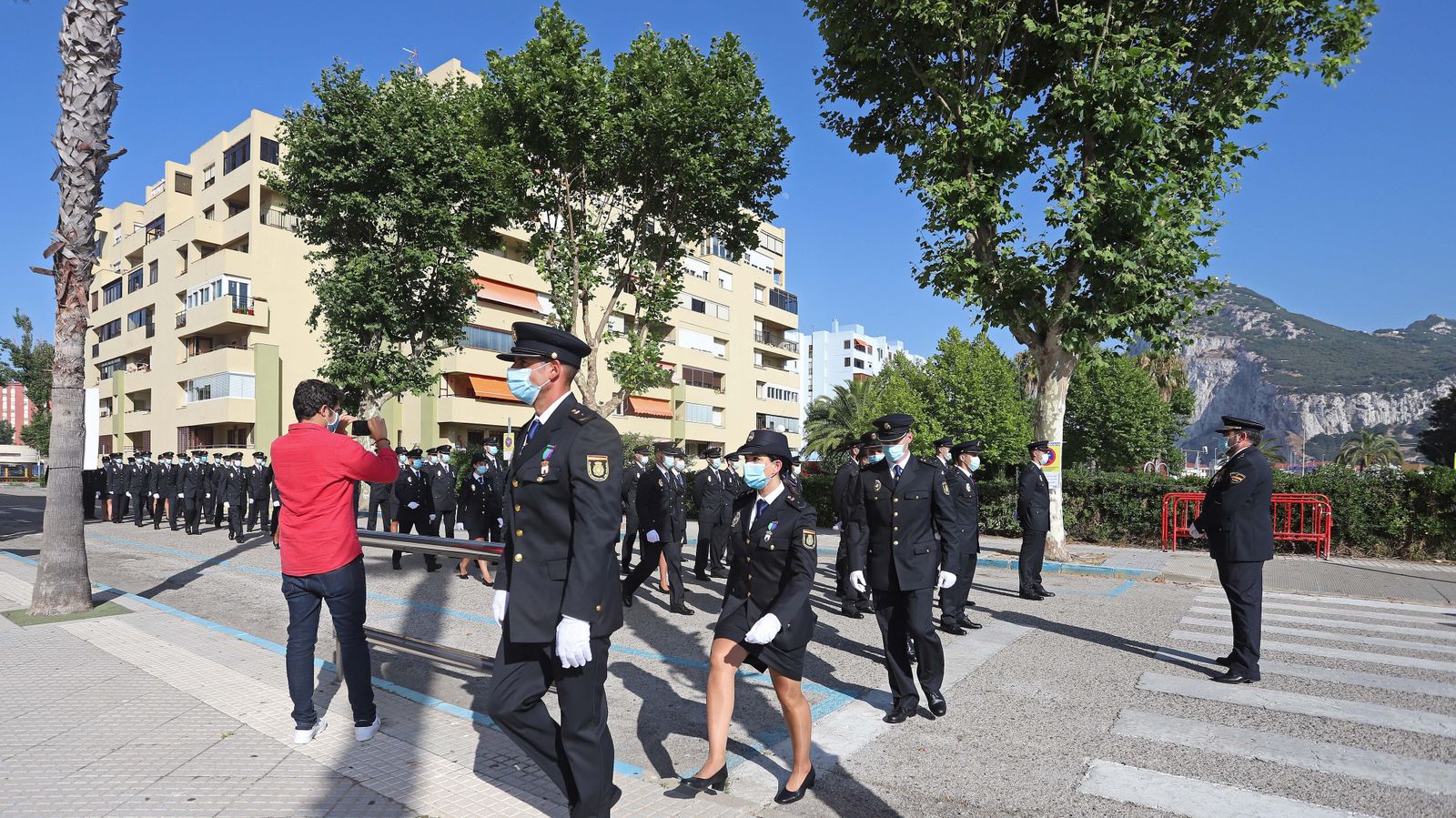 Acto de jura de cargo de la XXXIV promoción de Policía Nacional en La Línea