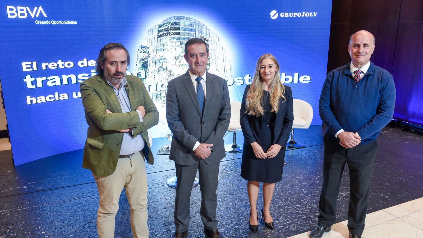 De izquierda a derecha, Alberto Grimaldi, Álvaro Olavarría, Rafael Carranza y Asunción Ávarez.