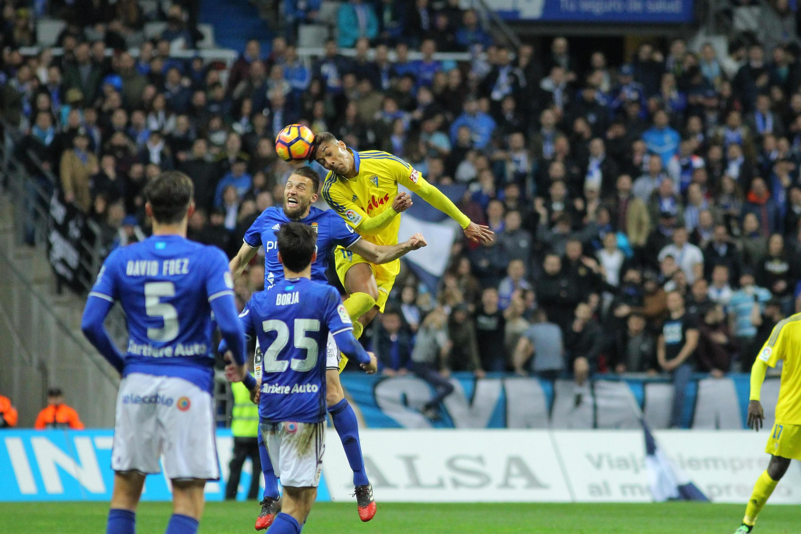 Imágenes del Oviedo-Cádiz