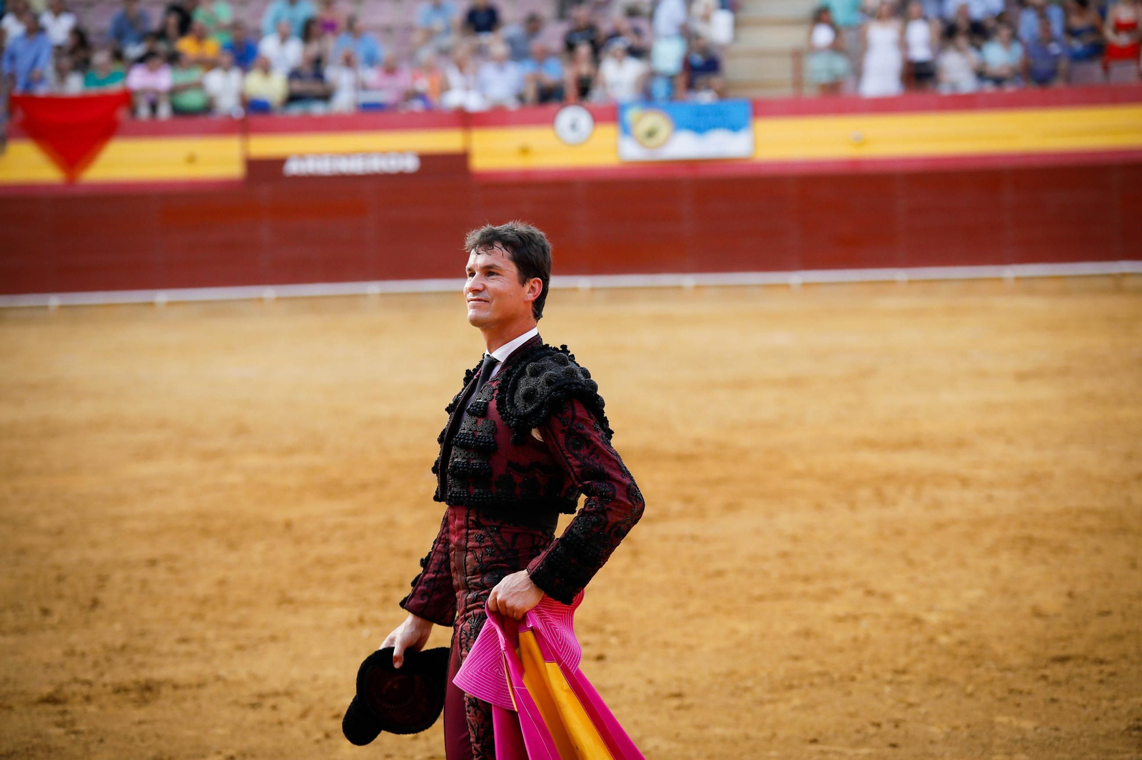 Imágenes de la corrida de toros en Roquetas de Mar