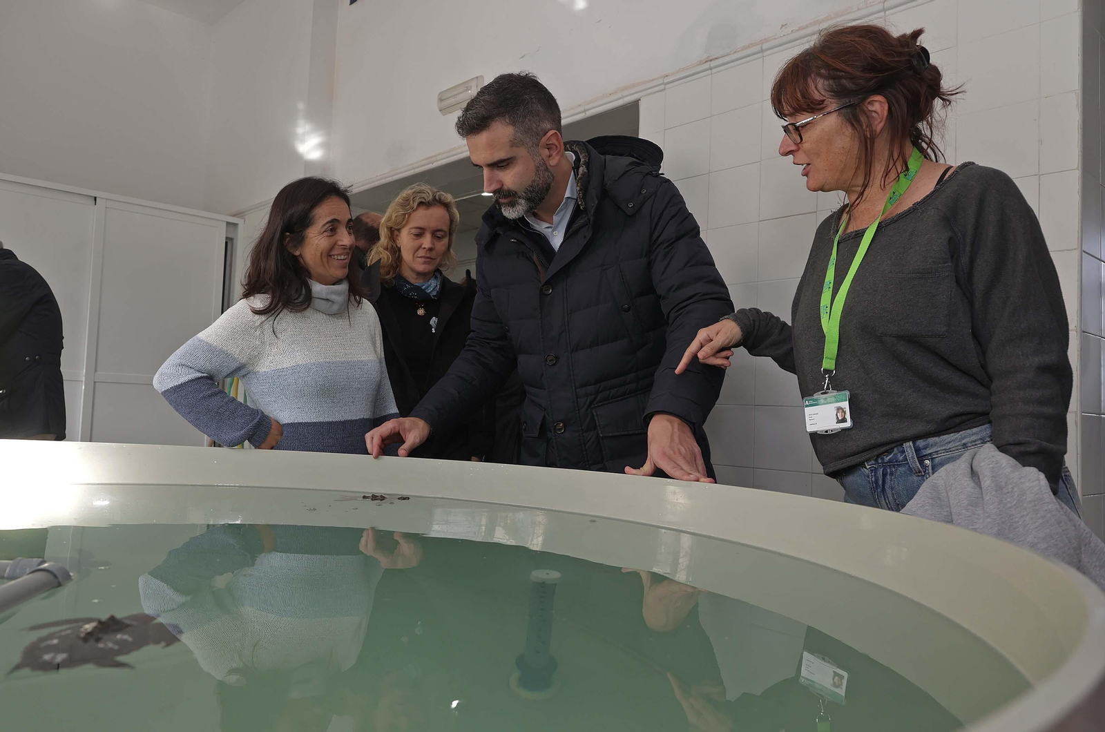 La visita de Ramón Fernández Pacheco al Cegma de Algeciras, en imágenes