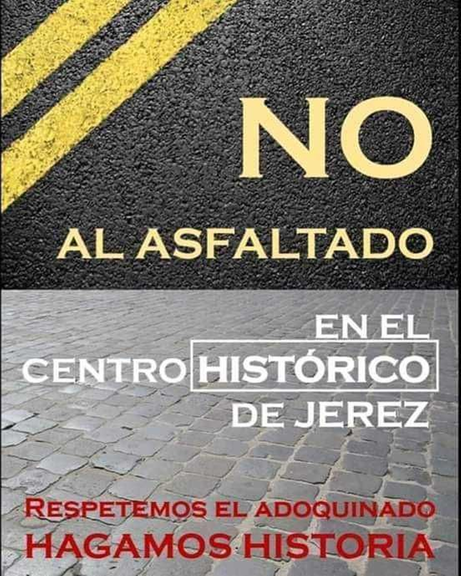 Cartel que comenzó a difundirse ayer por las redes sociales.