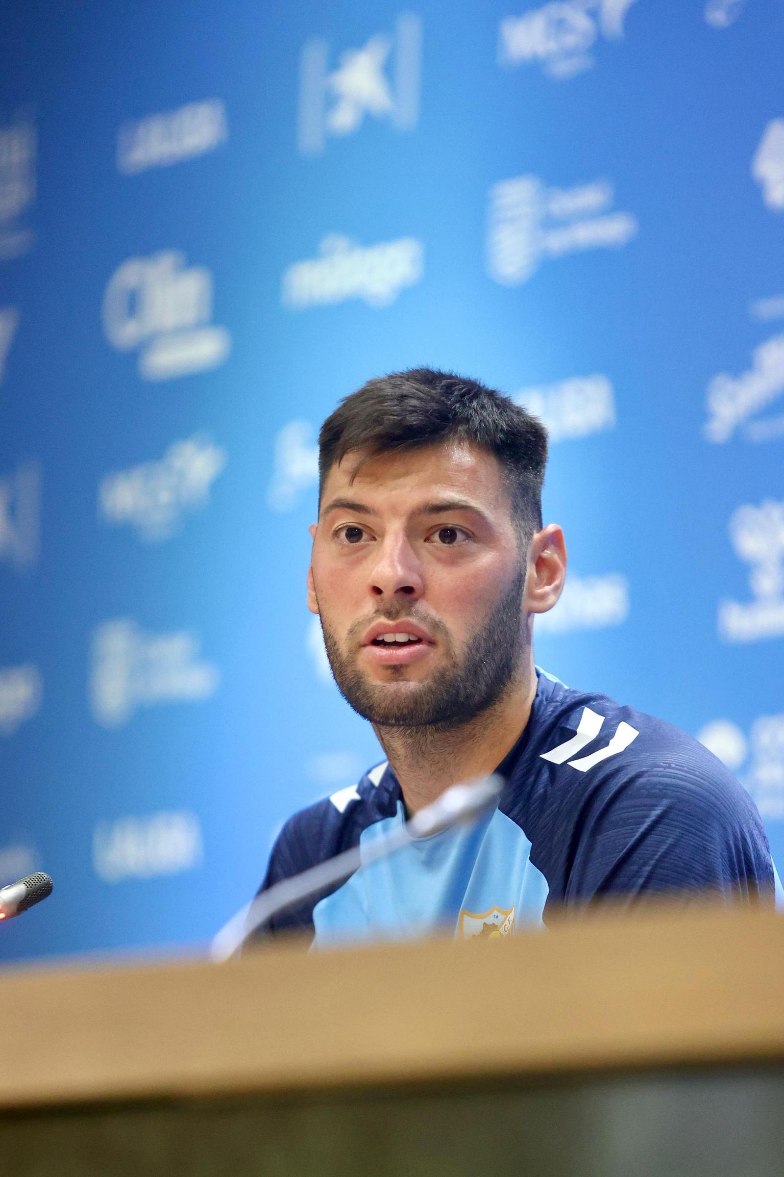 Roko Baturina, así luce el 9 del Málaga CF