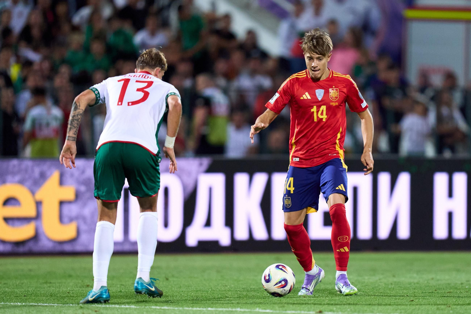 Las mejores fotos del Bulgaria-España