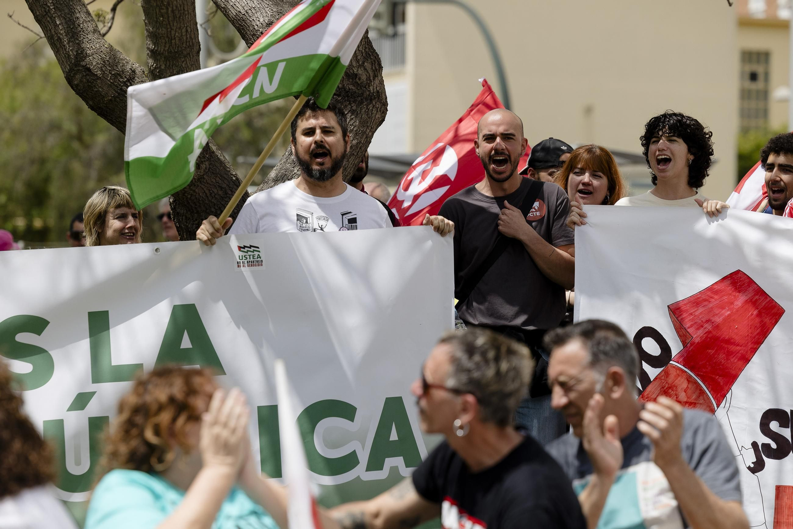 Imágenes de la manifestación del 1 de Mayo en Cádiz