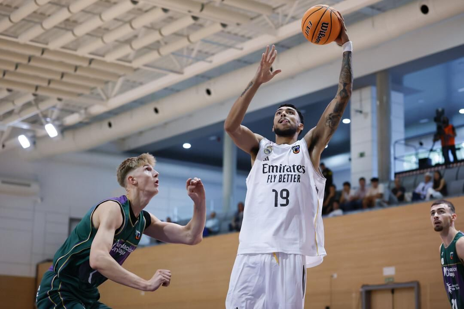 Liga U 22: El Unicaja se choca con un gran Real Madrid (105-62)