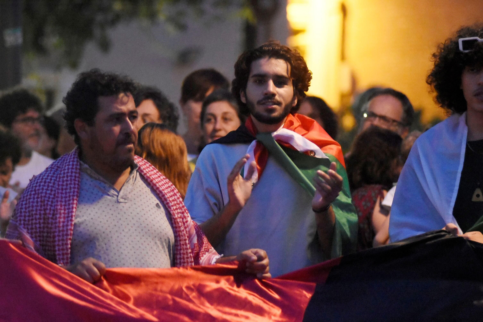 La concentración de solidaridad con Palestina en Córdoba, en imágenes