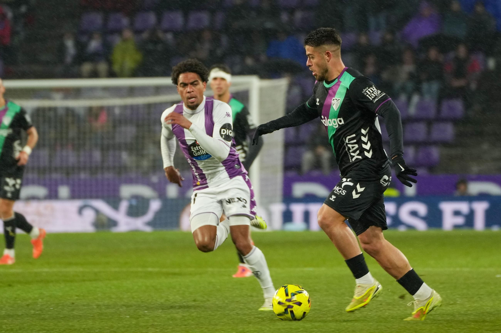 El Real Valladolid-Málaga CF, en fotos