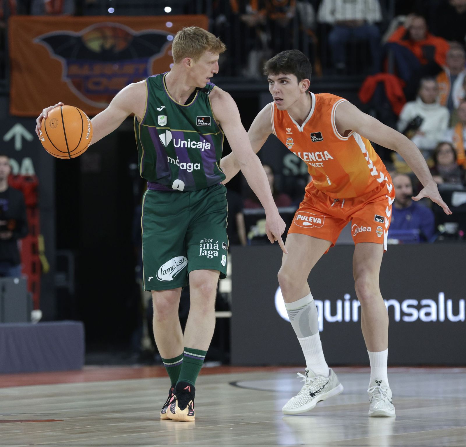 El Valencia Basket-Unicaja, en fotos