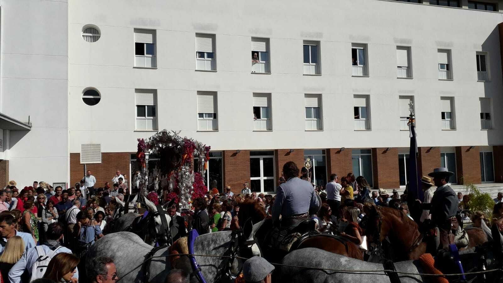 Las imágenes de la salida de la hermandad de Jerez al Rocío