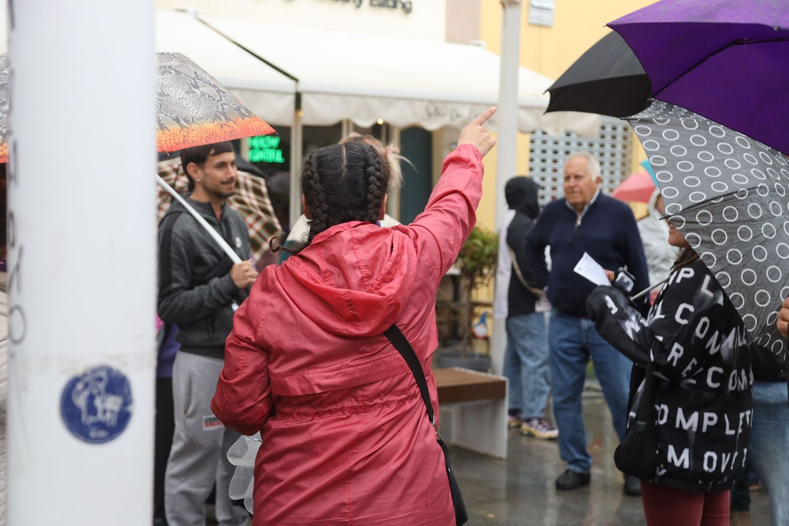 Así ha sido la concentración contra la violencia machista en Málaga