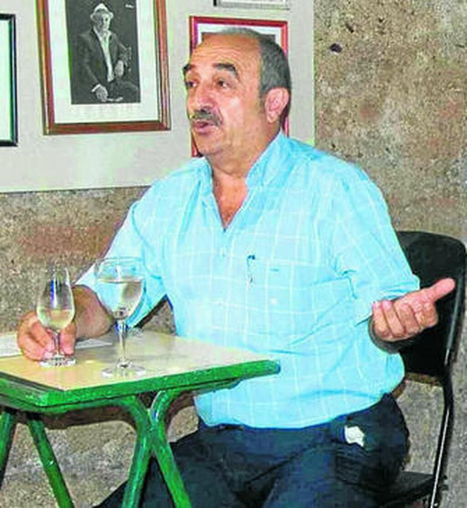 Antonio Zapata un amante de la cocina almeriense.