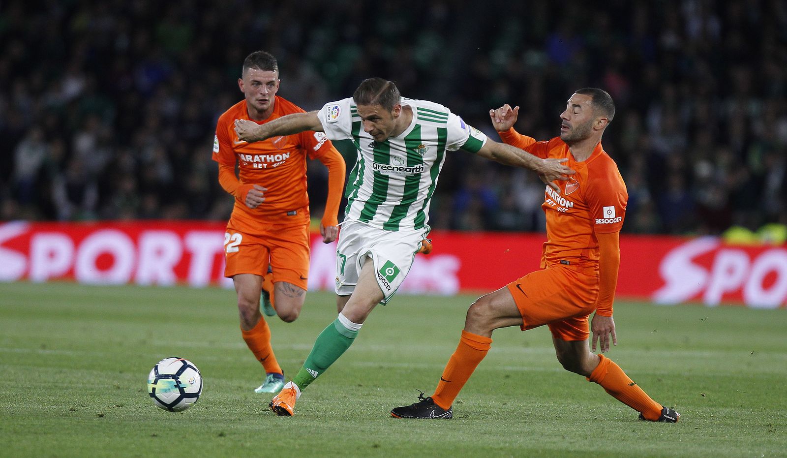 Las imágenes del Betis-Málaga