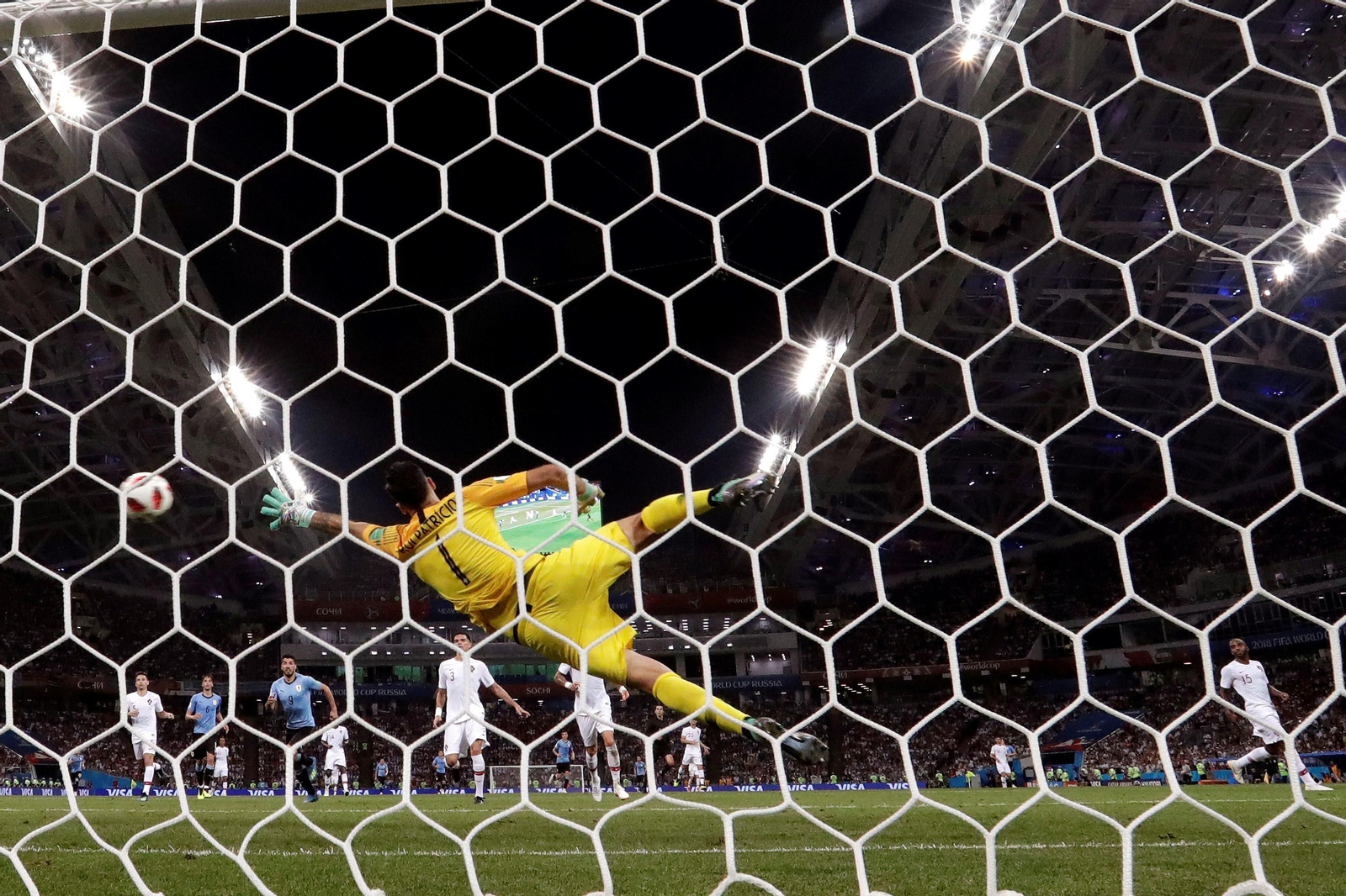 Las imágenes del Uruguay-Portugal