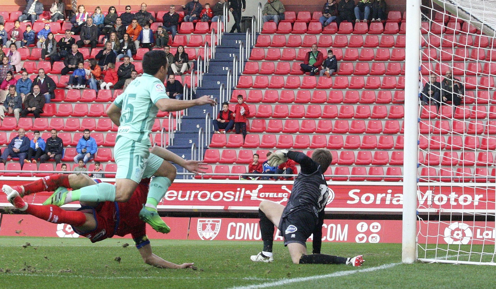 Las imágenes del Numancia-Granada