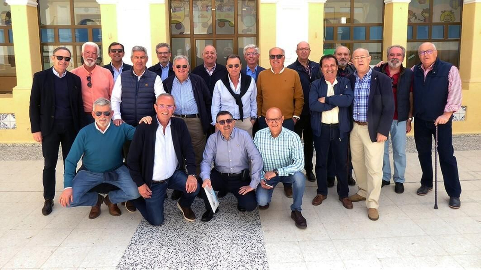 Reencuentro de la promoción del 72 del colegio La Salle de San Fernando.