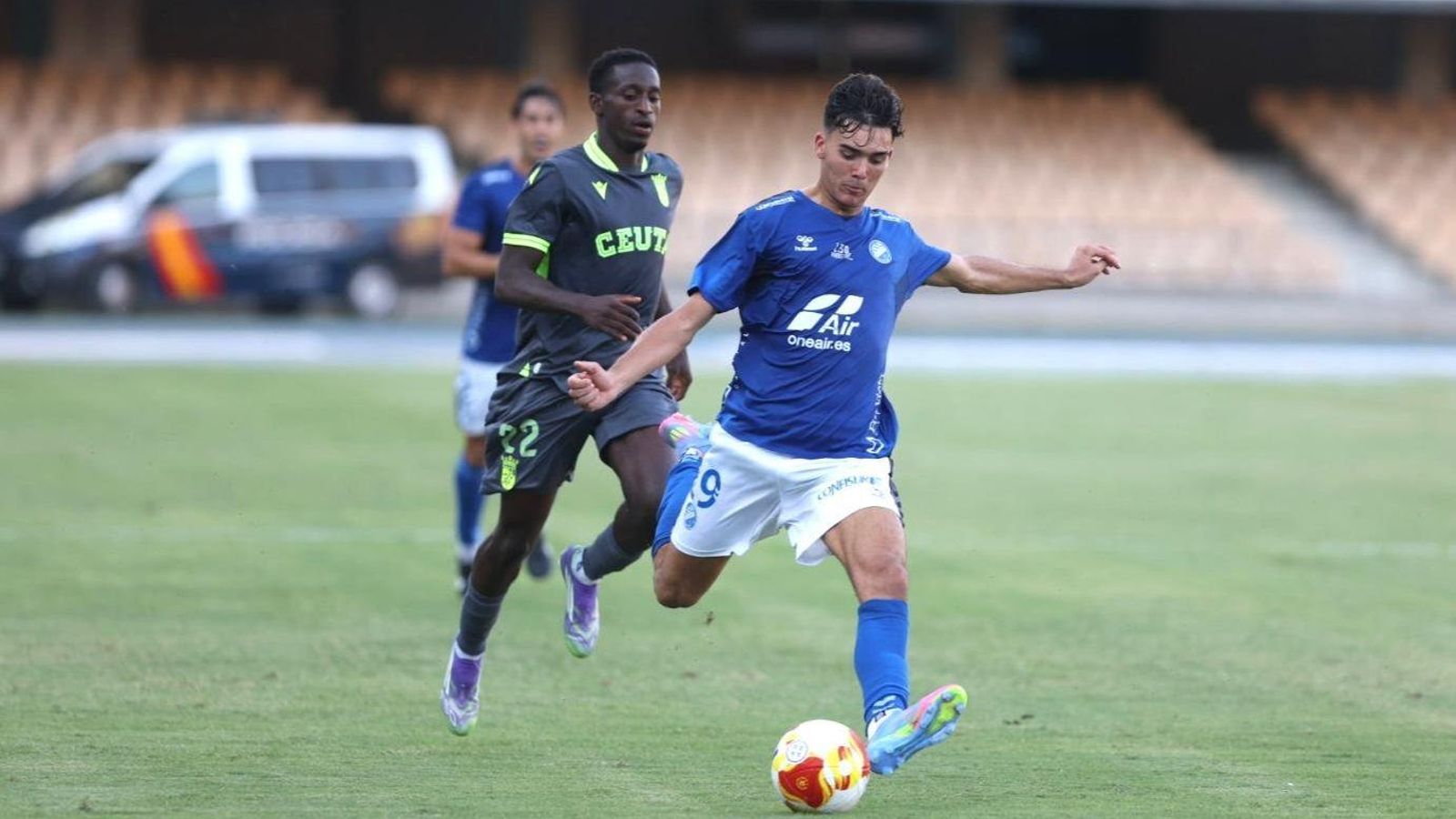 El atacante del filial Dani Torres fue el autor del 3-2 ante el Ceuta B.