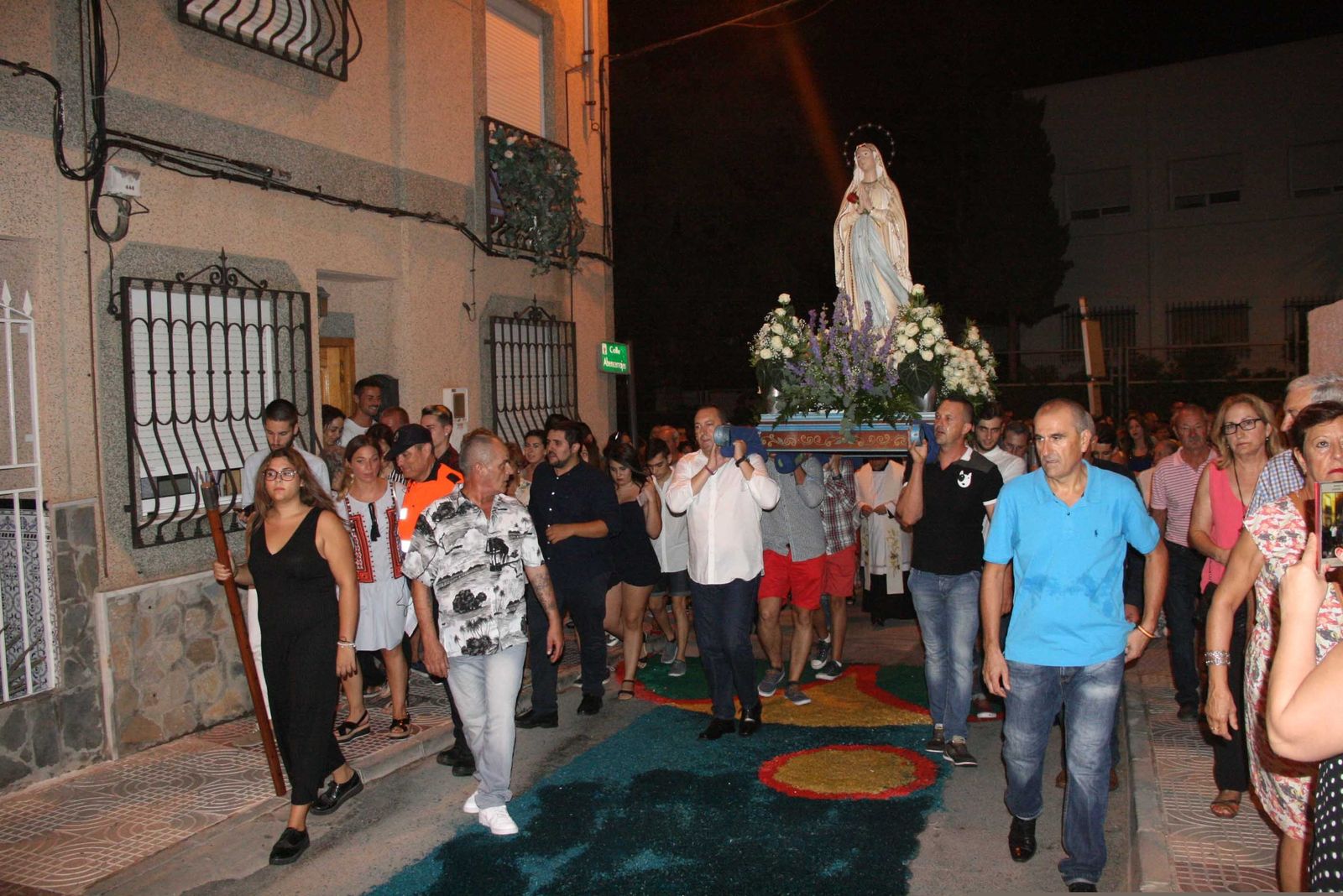 Procesión del año pasado.