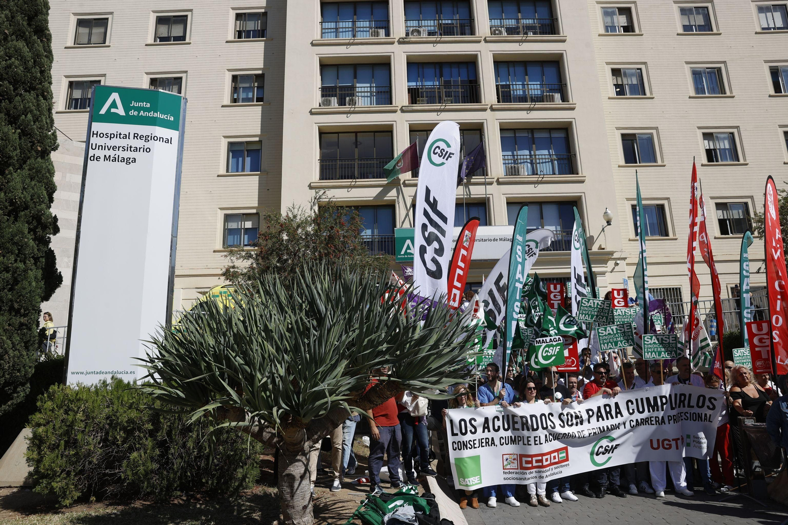 Concentración este jueves en el Regional