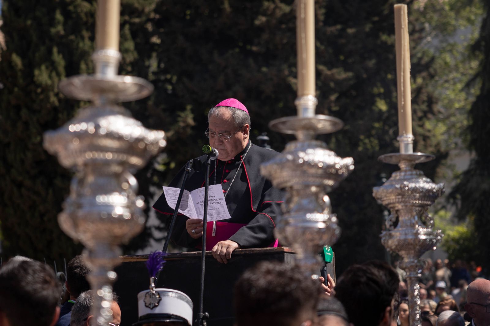 Las imágenes de un Viernes Santo en el Campo del Príncipe