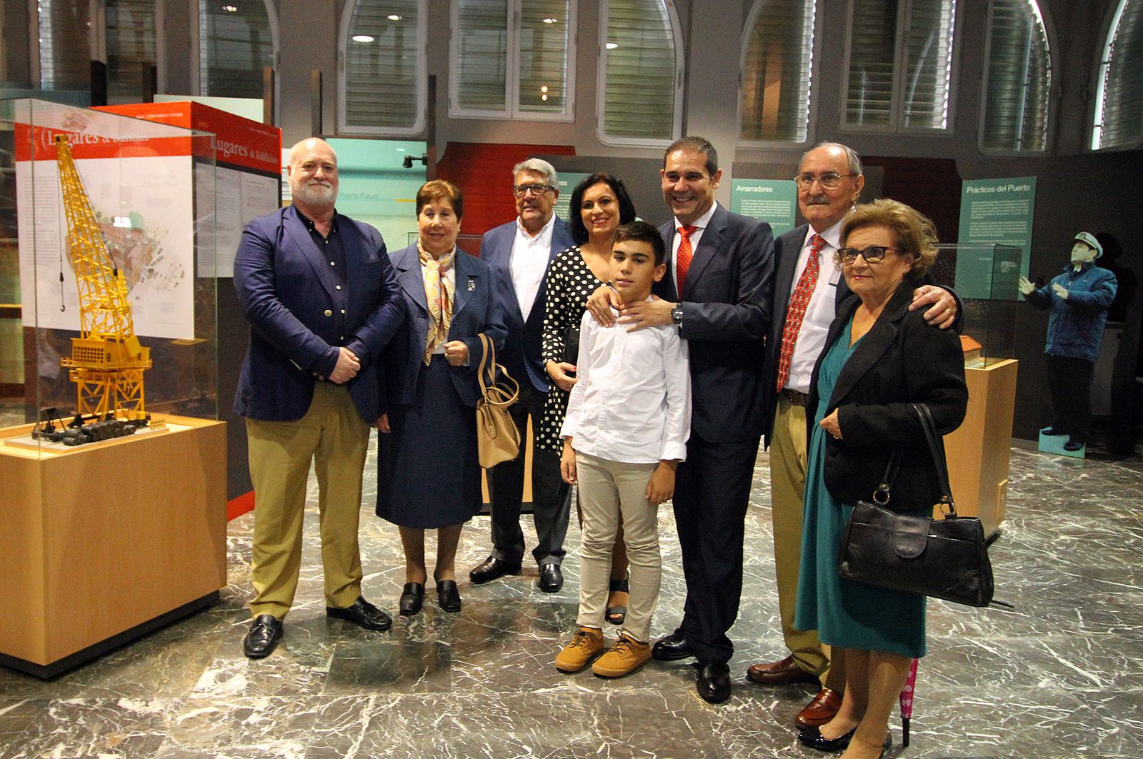 Imágenes de la toma de posesión del nuevo presidente del Puerto de Huelva, José Luis Ramos.