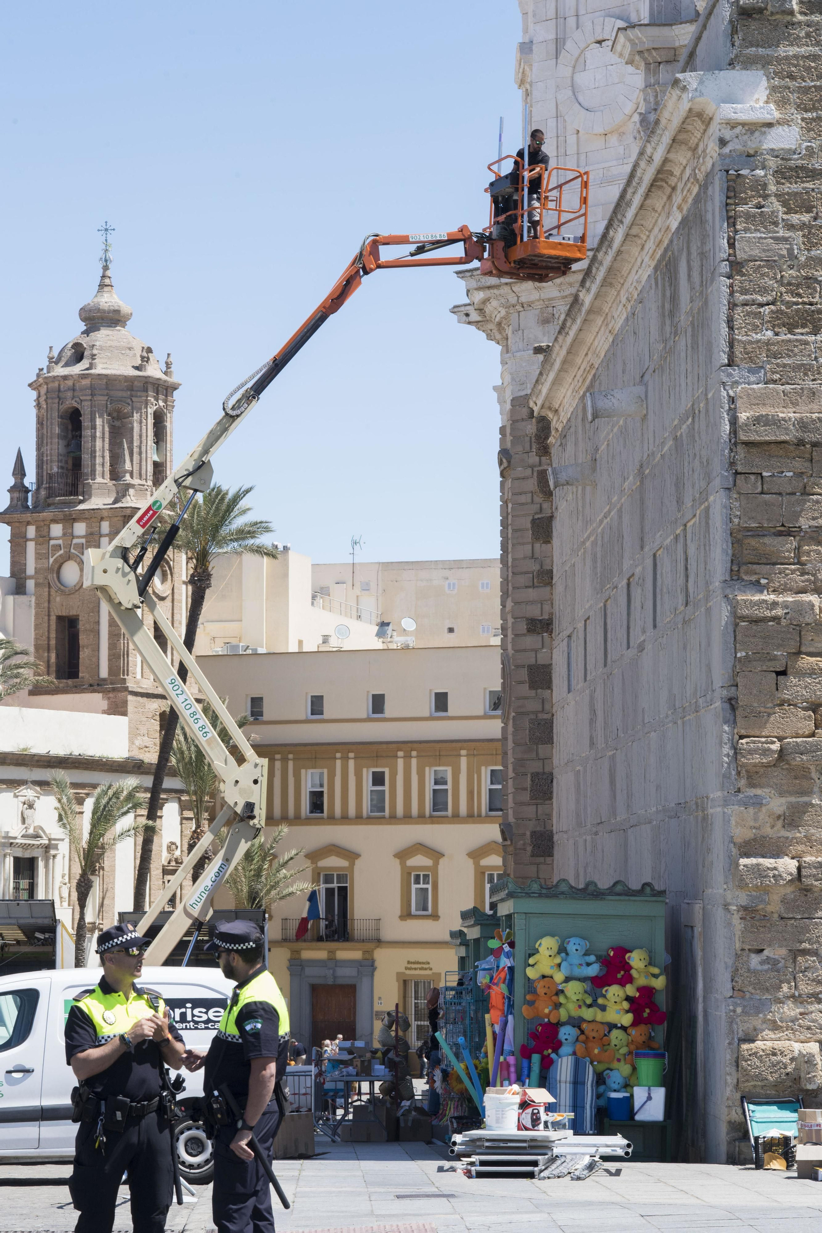 Continúa el rodaje de 'The Rythm Section' en Cádiz