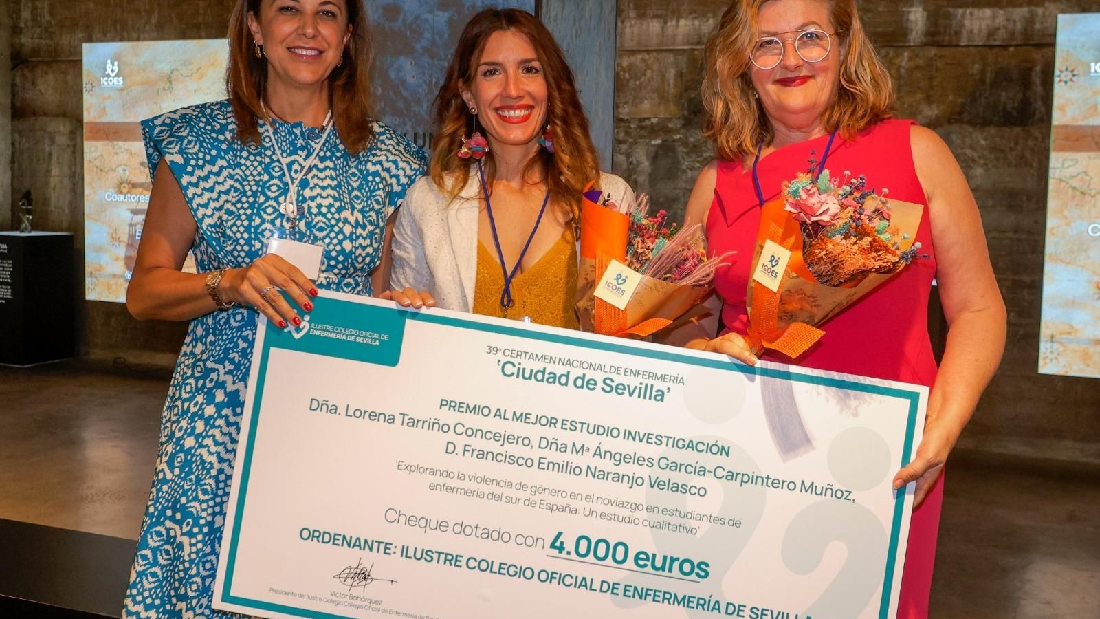 Premio al Mejor Estudio de Investigación al equipo de Lorena Tarriño.
