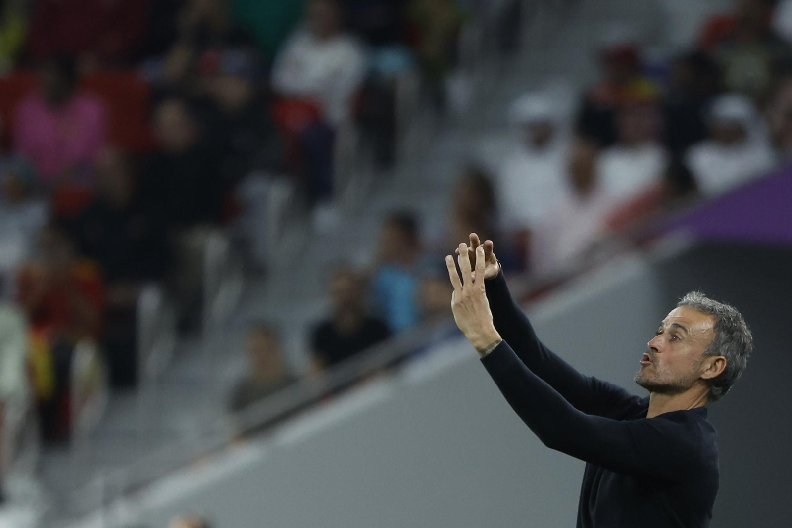 Las imágenes del España - Costa Rica en el Mundial de Qatar