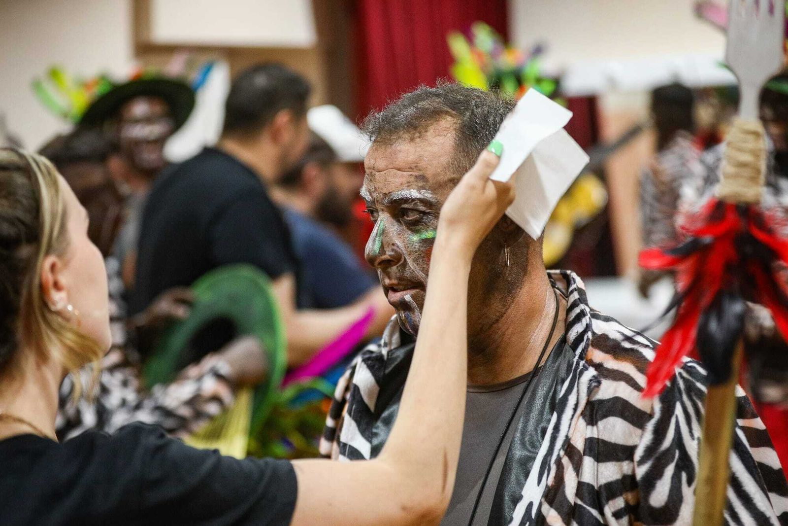 El ambiente de la sesión