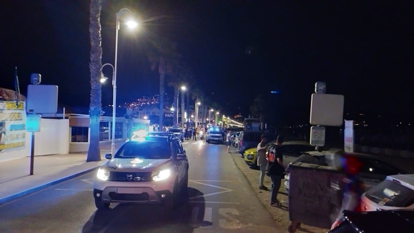 Investigan una  agresión tras una pelea multitudinaria en la playa de La Herradura