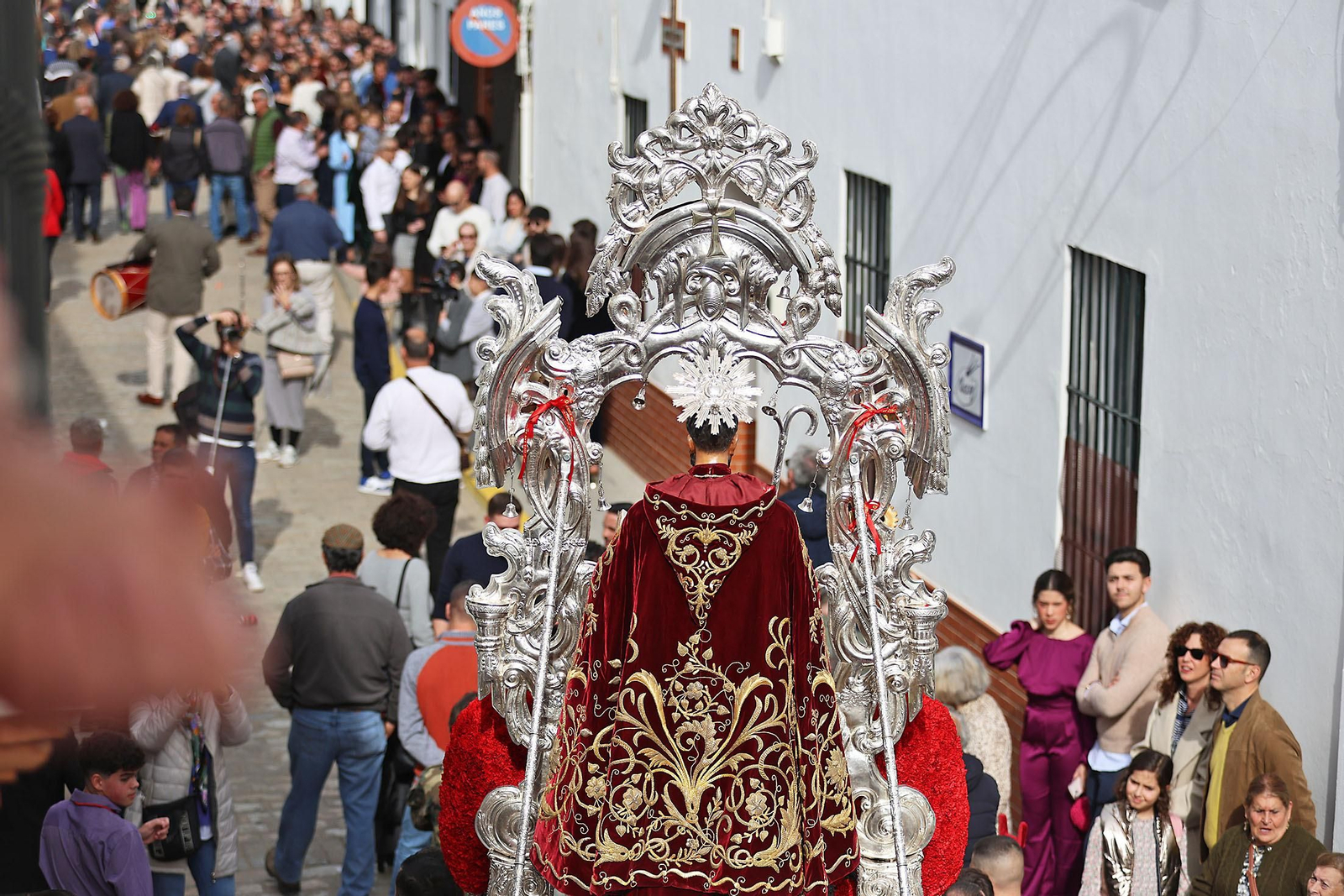 Imágenes de las tiradas de San Antonio Abad en Trigueros
