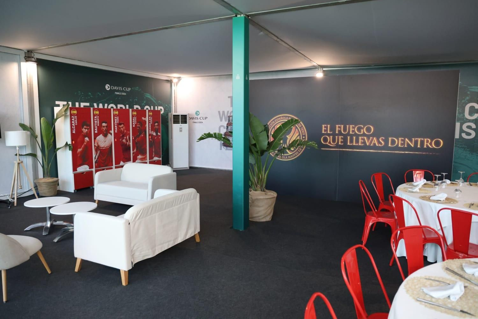 Así es la espectacular ciudad del tenis construida para la Copa Davis y la Billie Jean King Cup