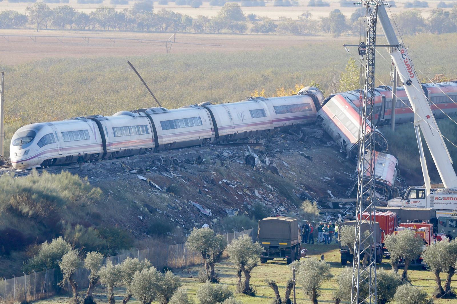 España afronta el segundo día tras el accidente ferroviario de Urda