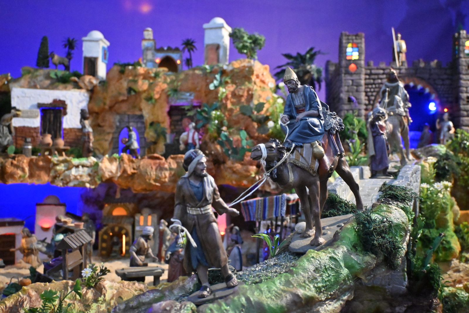 Las mejores imágenes de los belenes de Huelva, vistas de cerca