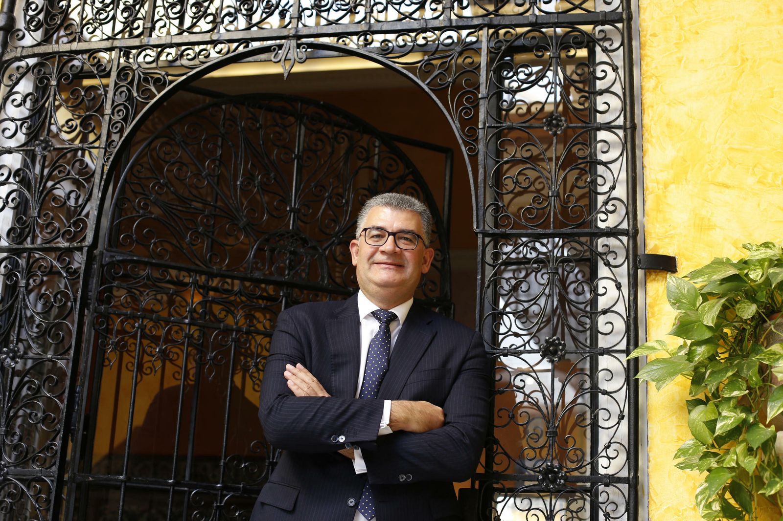 Antonio Rodríguez posa para la entrevista.