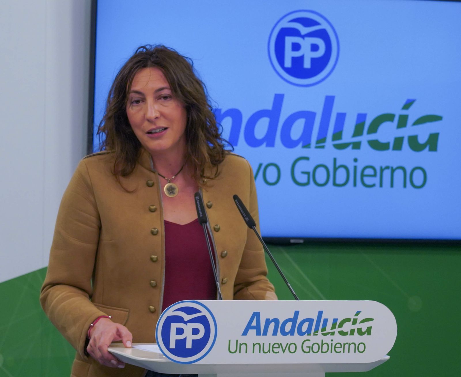 Loles López, secretaria general del PP en Andalucía.