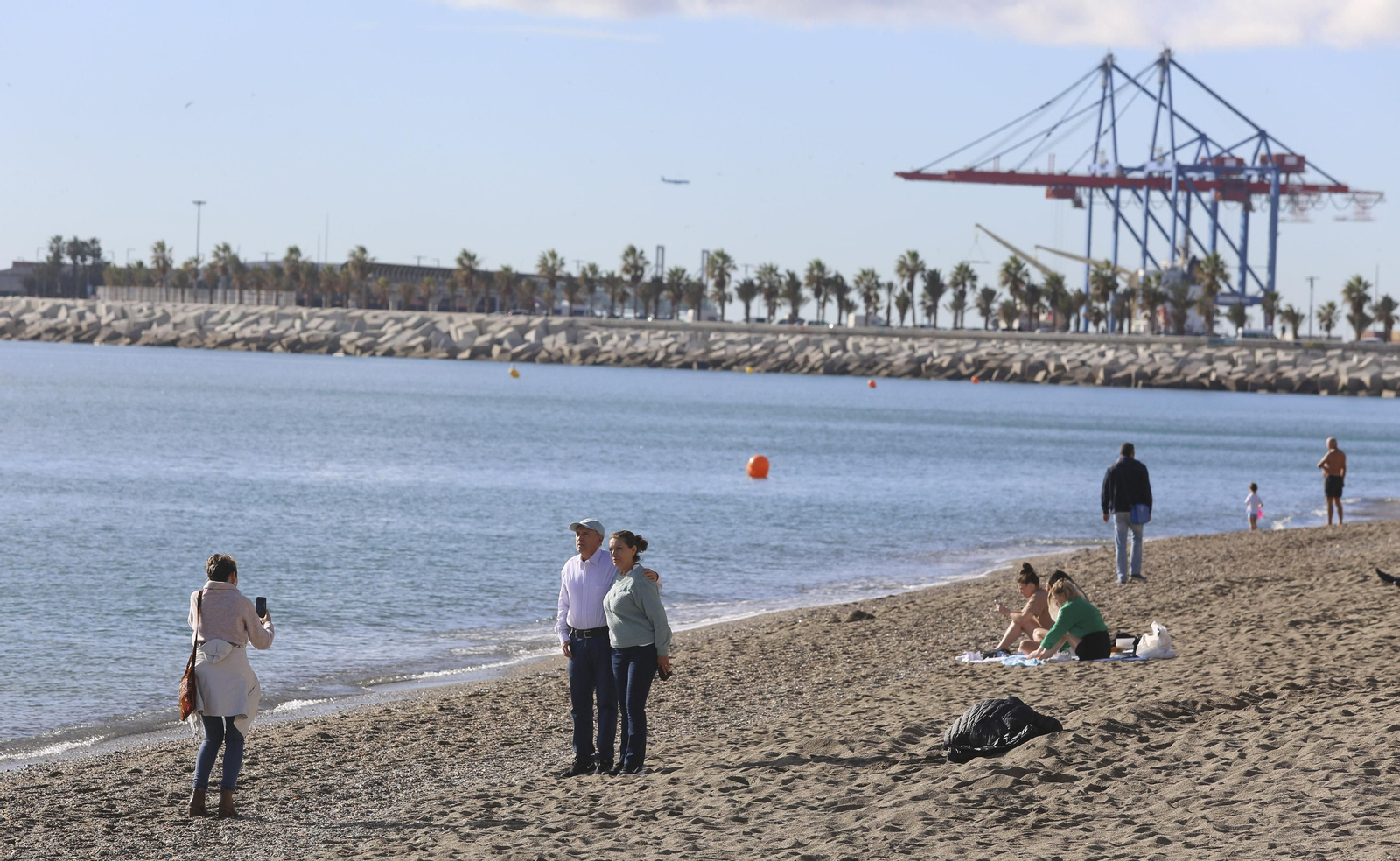 Imagen de La Malagueta el pasado 29 de diciembre