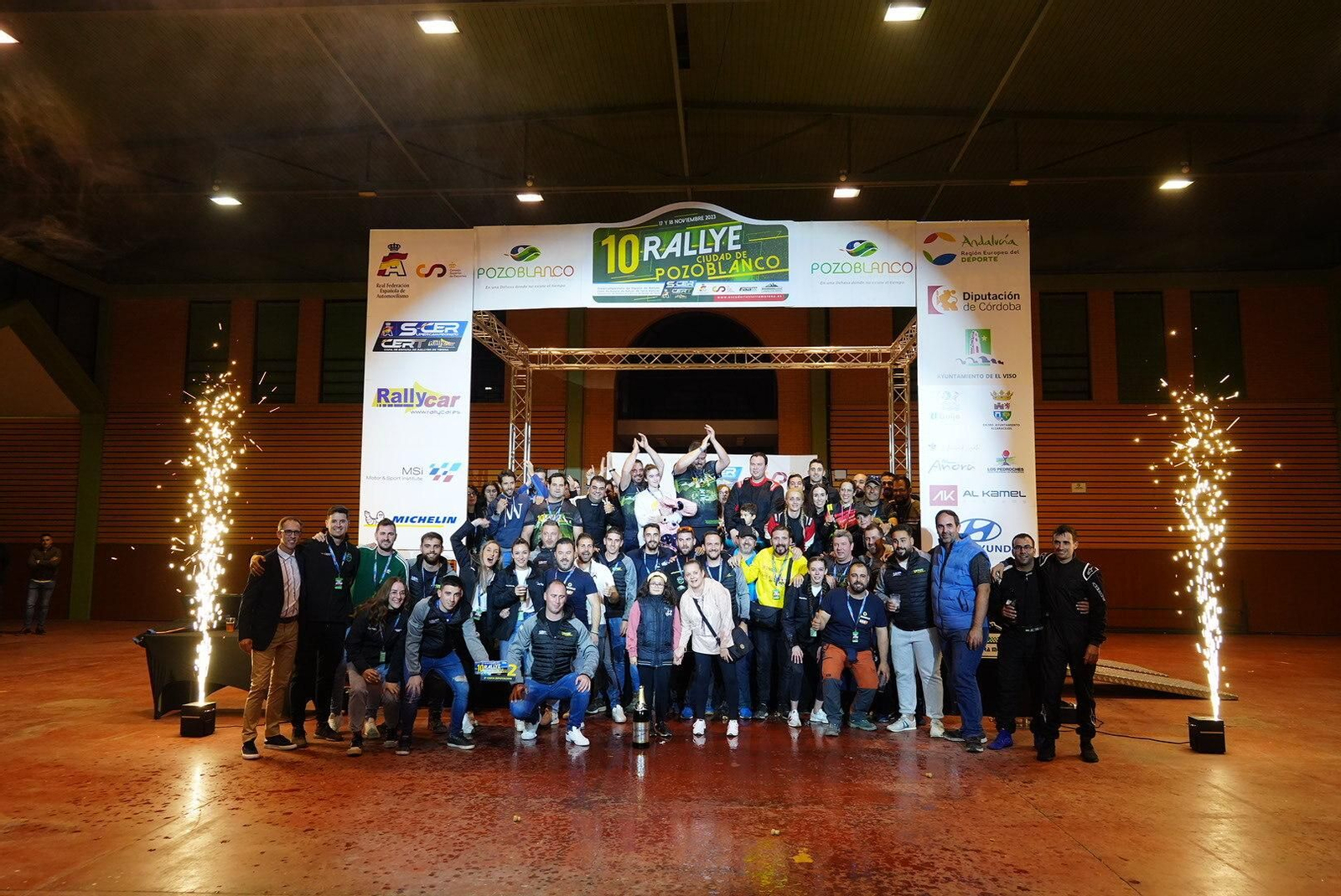 Las mejores imágenes de la entrega de premios del Rallye Ciudad de Pozoblanco