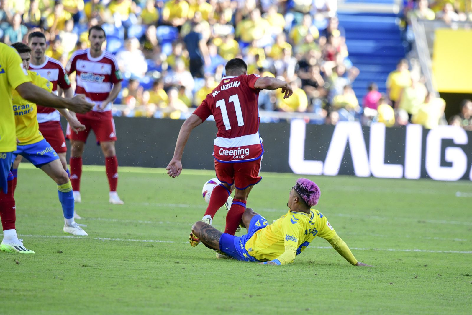 Las mejores imágenes de partido Las Palmas-Granada CF